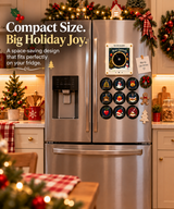 Liveniq Christmas Music Fridge Magnet – 9 Song Set