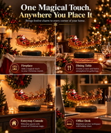 Santa’s Flying Sleigh – Magnetic Levitating Christmas Decor